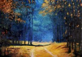 Czeslaw Gorski - Wald - Ölgemälde